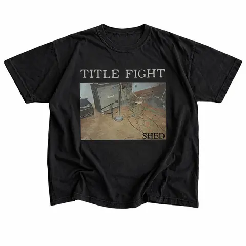 Vintage Title Fight Band Concert Graphic Tee - Title Fight Band Casual Merch - Short Sleeve Graphic T-shirt - Vintage 90s Graphic Clothing - Title Fight Merch - Gift Shirt - Music Tour Shirt Gift - Top Menswear Womenwear