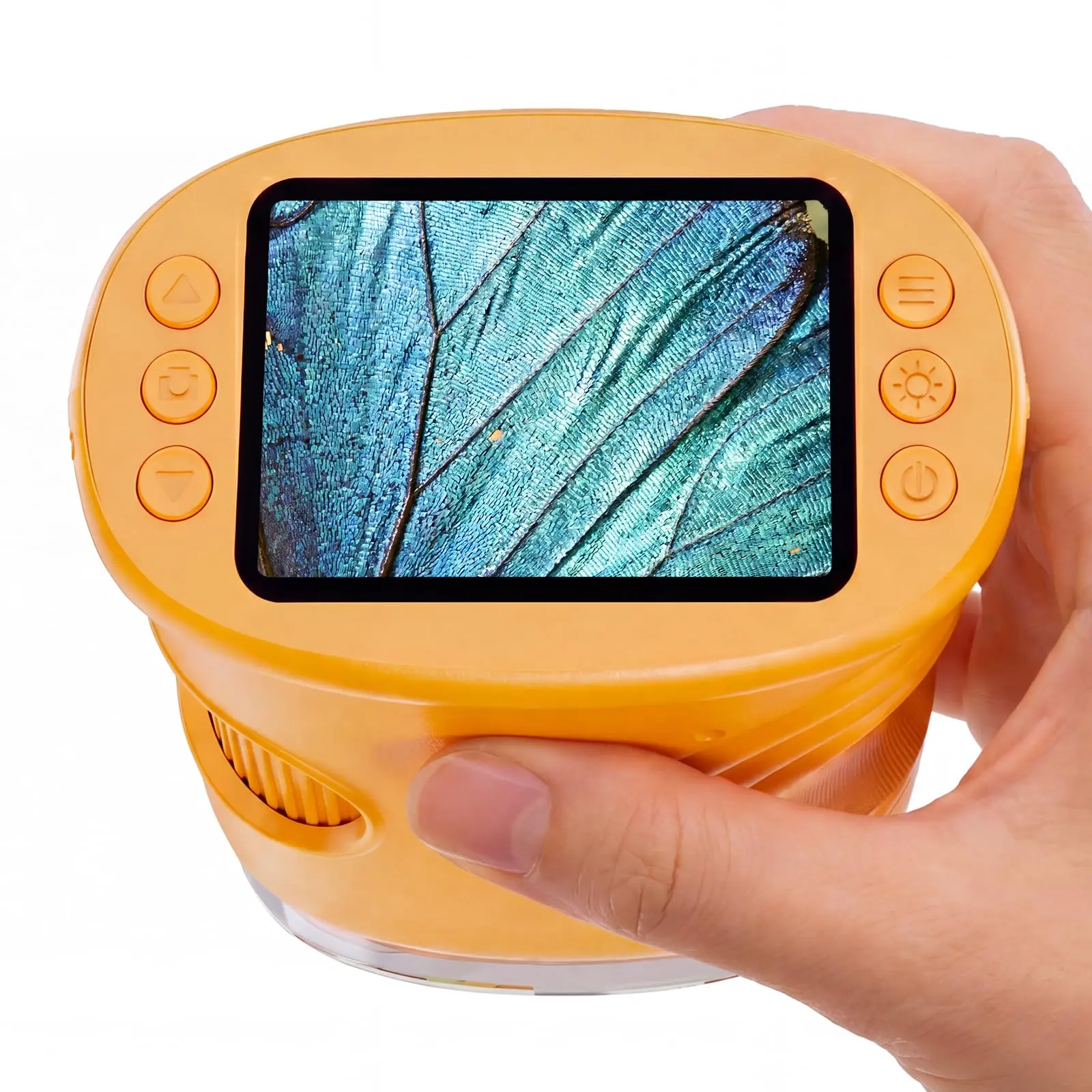 1000X Handheld Digital Microscope for Kids: Pocket Microscope for Stem Toy | Birthday Gifts for Girls Boys Child - Portable Edu Science Kits Toddler Age 3-6 6-12