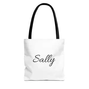 Personalized Tote Bag, Custom Name Tote, Stylish Shopping Bag, Gift Idea for Her, Eco-Friendly Bag