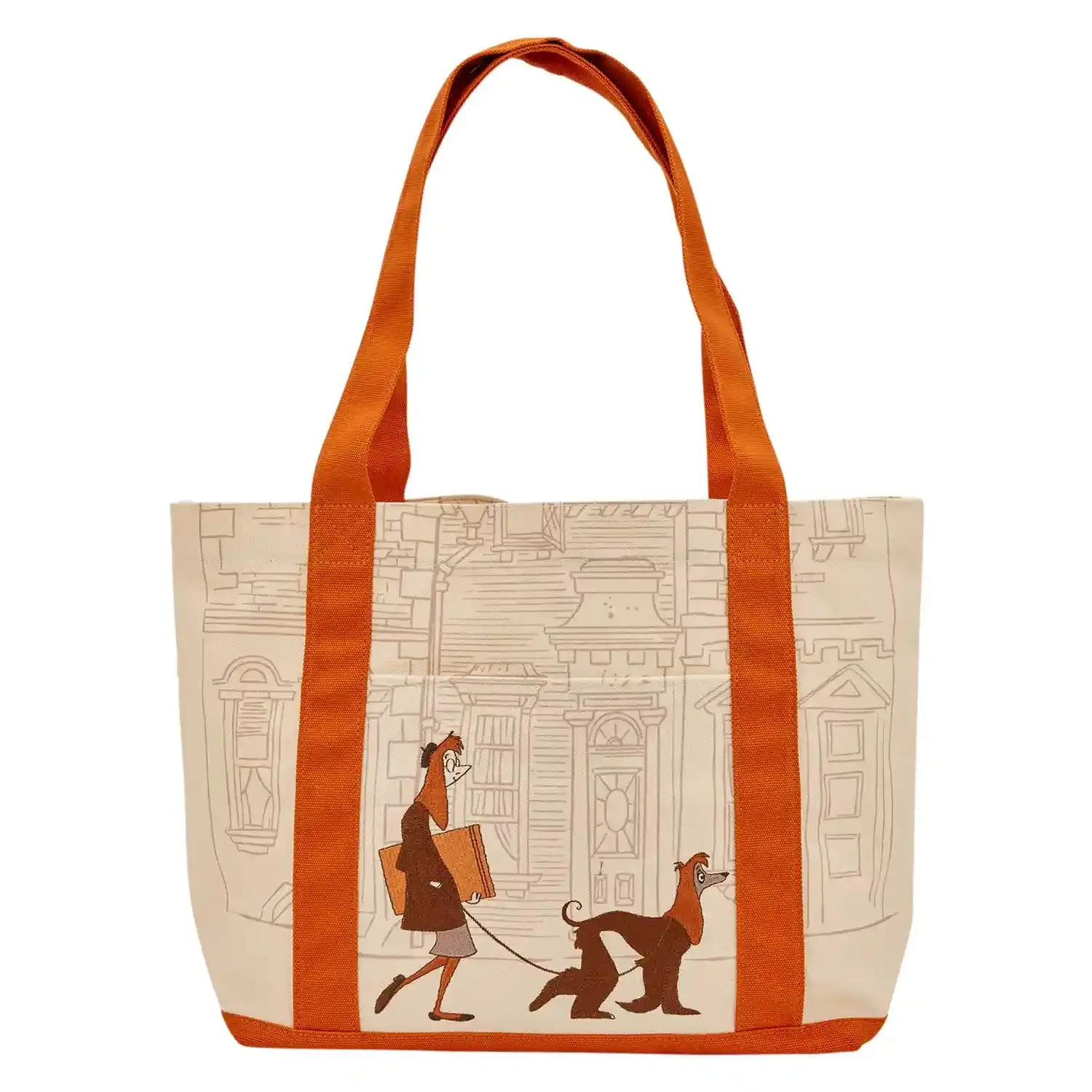 Loungefly Disney 101 Dalmatians Oversized Canvas Tote Bag