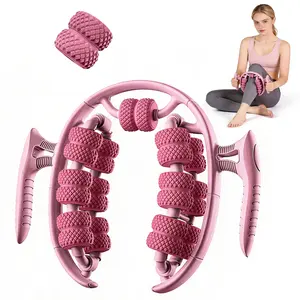 Manual Fascia Massage Roller, Muscle Recovery Tool for Post-Workout, Portable Fitness Accessory for Thigh, Calf, Waist