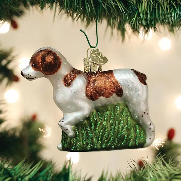 Brittany Spaniel Ornament Brittany Spaniel Ornament
