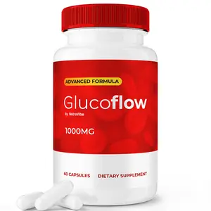 Glucoflow Advanced Formula - Natural Dietary Supplement for Overall Health & Wellness