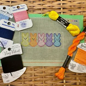 All My Peeps Needlepoint Canvas