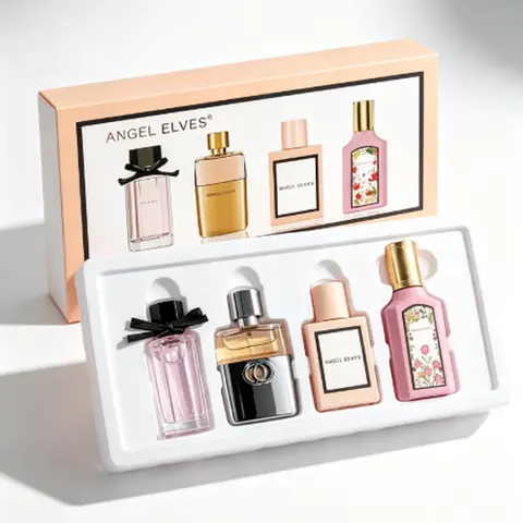 Women's EDP Elegant Fragrance Mini Gift Set - Original Design Multiple-Bottle Perfumes for Women, Valentine's Treat