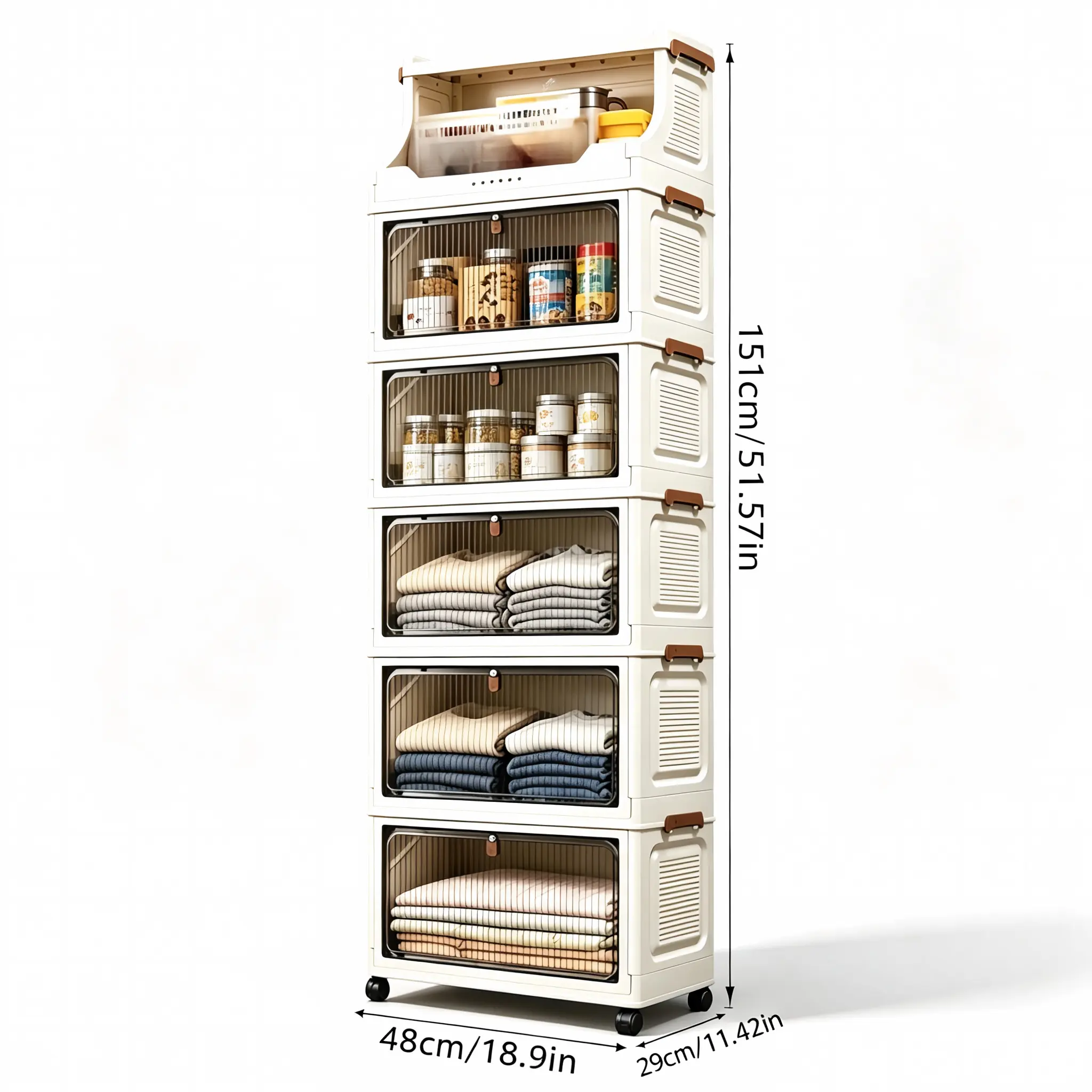 5-Tier Storage + 1 Shelf