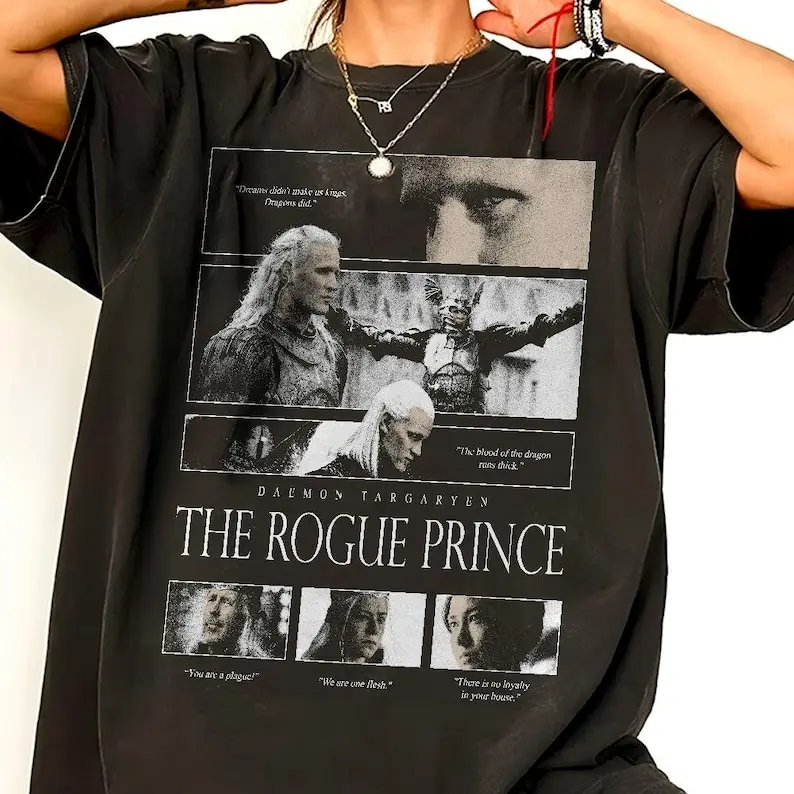 Daemon Targaryen The Rouge Prince House Of The Dragon Vintage Shirt