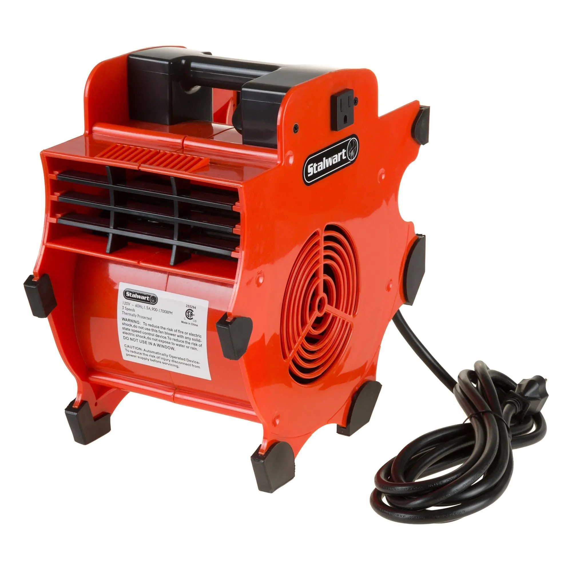 Stalwart Blower Fan 3-Speed Heavy-Duty Floor &Carpet Dryer Stalwart Blower Fan 3-Speed Heavy-Duty Floor &Carpet Dryer