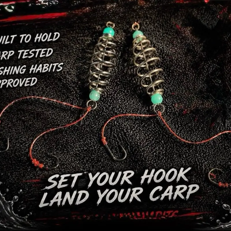Fishing Carp Rigs, Durable Carp Leaders for Freshwater Angling