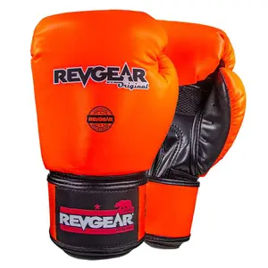 Revgear Original Thai Boxing Gloves - Orange 100 boxing gloves boxing  gear professional boxing glove
