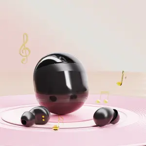 In-ear Wireless Earphones Bluetooth 5.4 17 Hours Playback Lightweight Deep Bass for Running Fitness Gaming Outdoor Activities Audio Black