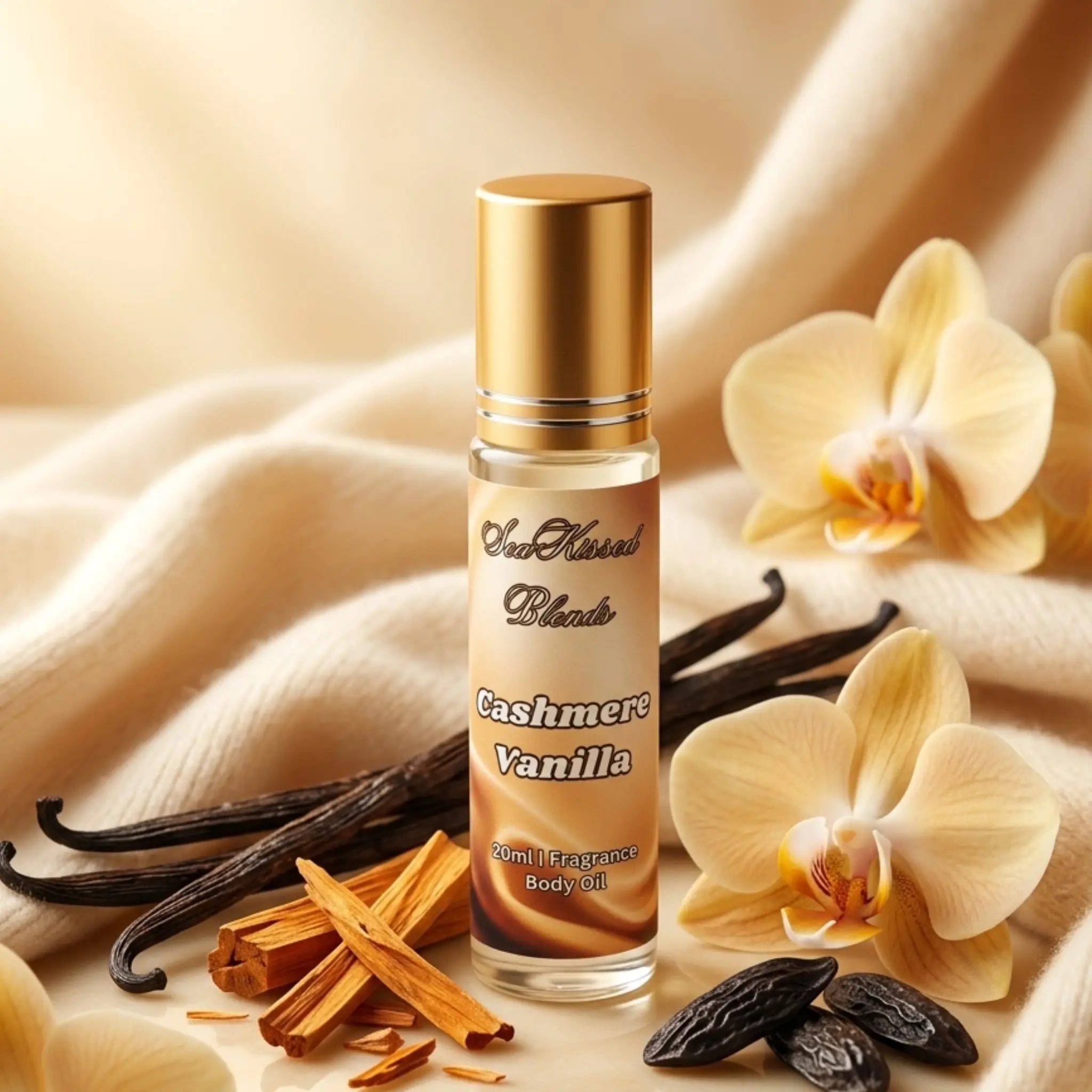 Cashmere Vanilla Fragrance Roll-On