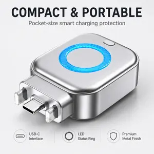 140W Smart Auto-Disconnect Type-C Charger Adapter, Anti-Overcharge Battery Protector, Auto-Stop Device for Safe Overnight Charging, Universal for Car Electronics Phones Tablets Laptops usb-c fast