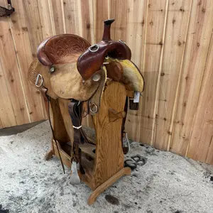 Used Circle Y Barrel Trainer, 14.5" Seat