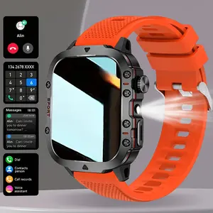 Multifunctional Smart Watch with LED Light, Fashion Digital Watch with Multiple Sports Modes, Wireless Call Custom Photo Health Tracker, Health Smartwatch