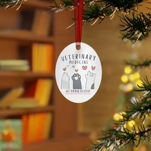 Veterinary Medicine Ornament|Veterinary Gift|Veterinarian|Vet Tech Gift|Funny Vet Tech Gift|Vet Receptionist|Vet Med Christmas Gift|Vet Tech