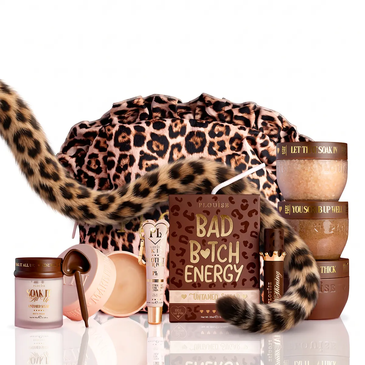 P.Louise Cheetah Spotted Seduction Bath & Body Set