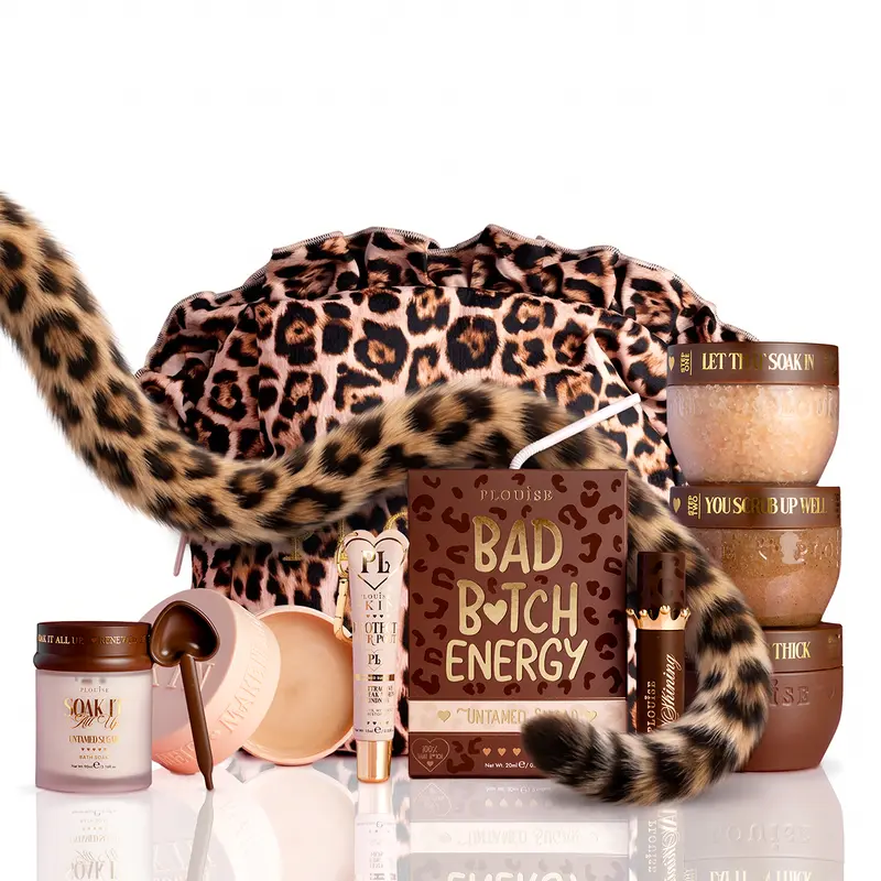 P.Louise Cheetah Spotted Seduction Bath & Body Set