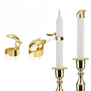 1 Pcs Safety Automatic Candle Fire Extinguisher Rod Wax Timing Extinguisher Cover for Candlestick Bar Candle Extinguisher Tool