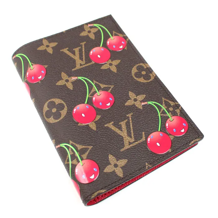 Pre-owned Louis Vuitton Canvas Small Leather Goods Couverture Passeport MM Monogram Passport Case