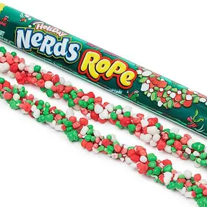 Christmas Nerds Rope Candy Packs: 24-Piece Box