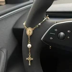 Steering Wheel Bead Ornament | Bead Car Pendant Accessory | Car Decoration | Car Pendant | Unique Keychain, Stylish Car Pendant Decoration