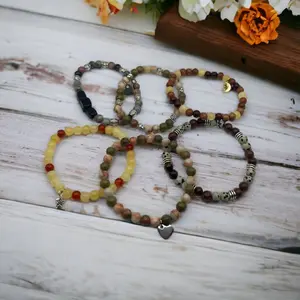 Mixed Crystal Bracelets