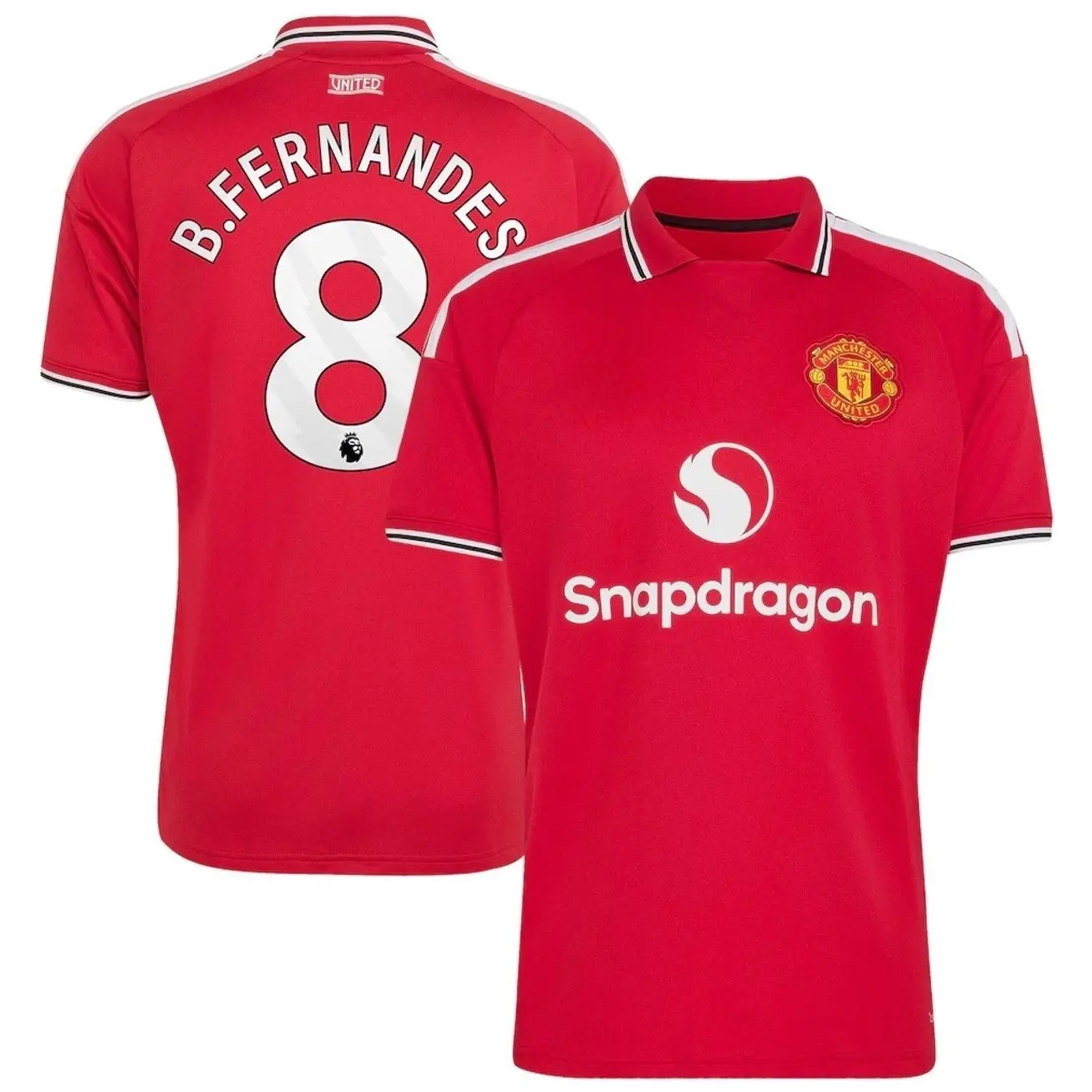 Custom Red Soccer Jersey Personalized Name & Number Football Shirt Unisex Breathable Fan Style Tee 2026/2027 Home