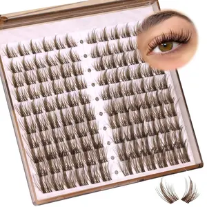 Eyelash Clusters, Deep Lash Extensions, 10-16mm, DIY at Home, Diy Dramatic Lashes, CC Curl, Natural Tips, 120 Cluster Set, Wispy Eyelash Clusters, Wispy Lashes, Diy False Eyelashes