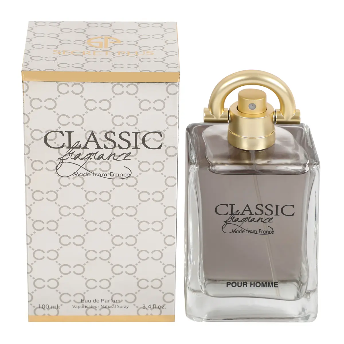 Classic Fragrance Pour Homme Eau de Parfum 100ml Made in France Luxury Perfume for Men