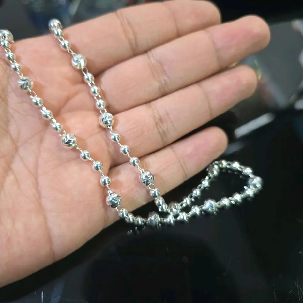 925 Sterling Silver Necklace, 20" Length