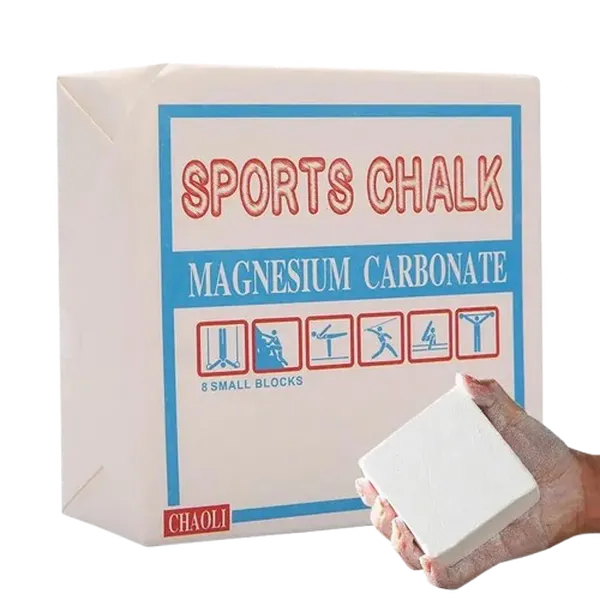 PrimeFit Gym Chalk Block – 65g Anti-Slip Magnesium Grip Chalk for Weightlifting, Climbing & Gym Training
