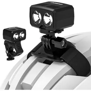 Bike Helmet Light USB Rechargeable 1000 Lumens Bicycle Helmets Lights for Biking with 5 Lighting Modes Waterproof for Mountain Road Bikes Headlights Night Riding Cycling