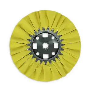 8" x 3" x 5/8" - 16 Ply Yellow Mill Treated Airway Buff