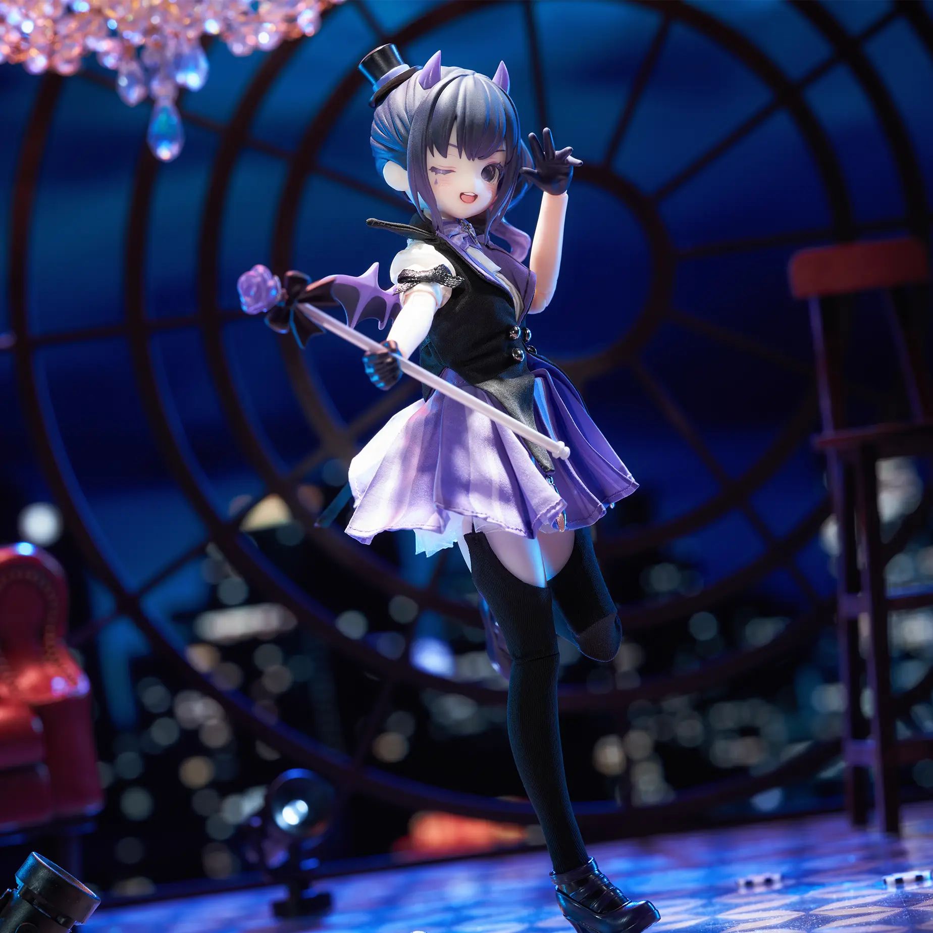 Light Nightmare Twin Series MJD Blind Box, Cute 8.6'' Ball Jointed