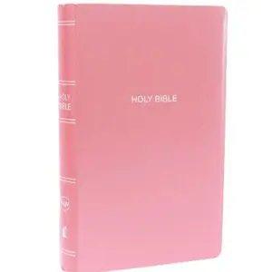 NKJV, Gift and Award Bible, Leather-Look, Pink, Red Letter, Comfort Print: Holy Bible, New King James Version Imitation Leather – January 30, 2018