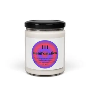 1111 Angel Number Candle - Manifestation & Divine Alignment | Perfect for Rituals & Meditation