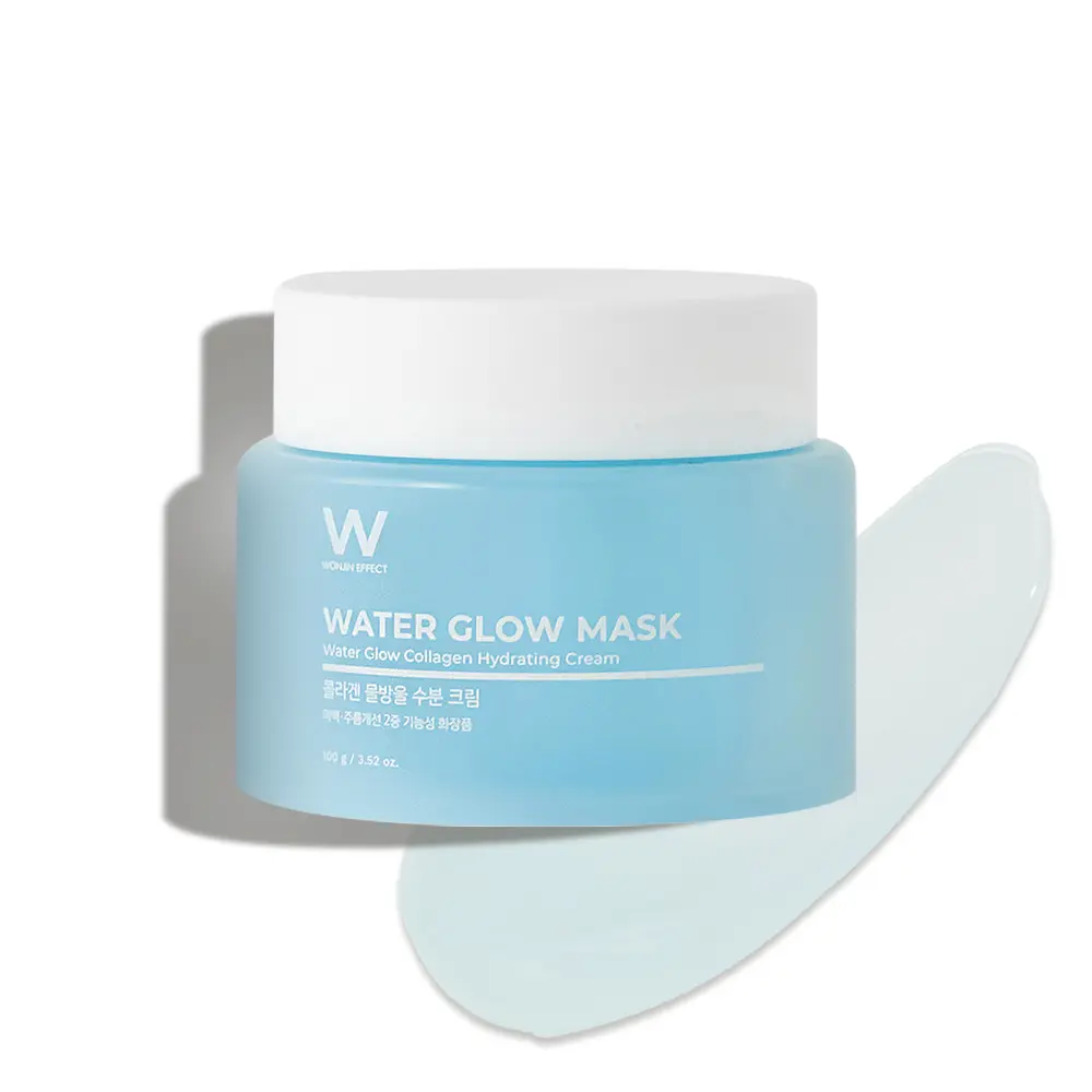 Wonjin Effect WATER GLOW MASK 3.52 fl Oz, Overnight Sleeping Mask, Moisturizing, Deep Hydration, Sooth Skin Redness, Facial Mask