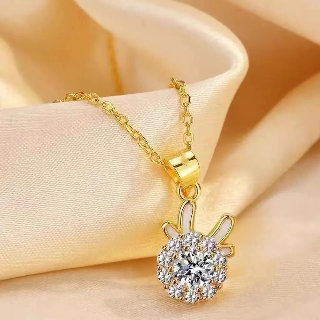 9223 Gold Rotating Necklace