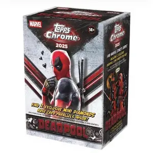2025 Topps Deadpool Chrome Value Box, Sports Cards Packs, Trade Card Box