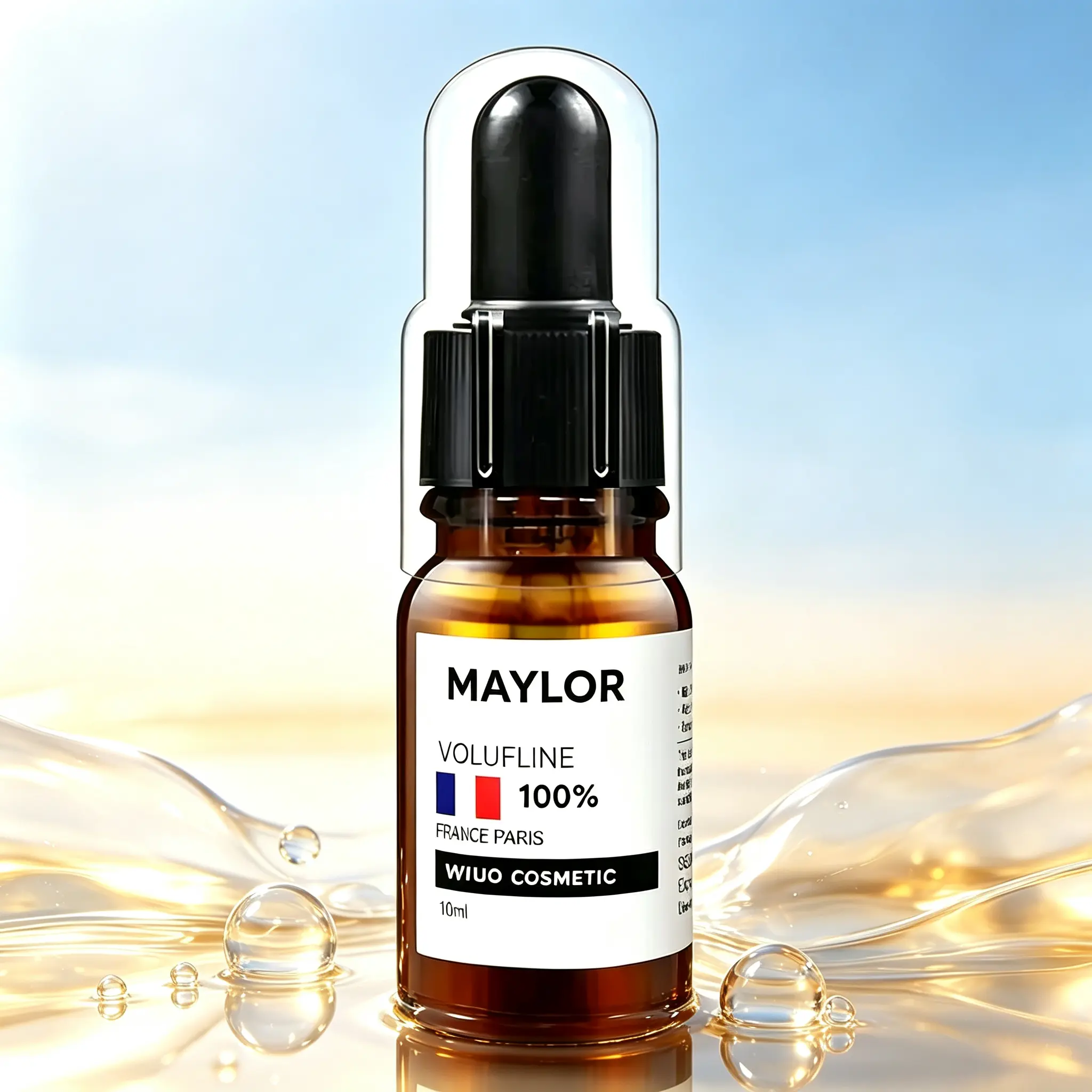 10ml Cosmetic Booster - France-Sourced Skincare Serum Ingredient, Oil-Soluble Base for DIY Face & Body Custom Formulations