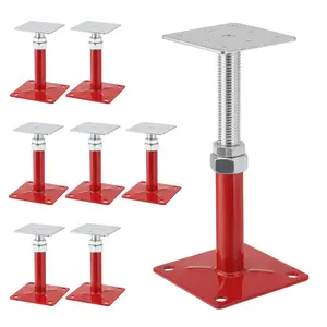 5-8" House Floor Jacks, Adjustable Mini Screw Jacks, Foundation Jacks Post 5000lbs for Leveling The Basement Floor, 8PCS