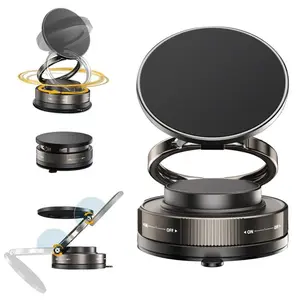 Car Phone Holder for Magsafe,Ultra Magnetic and Strong Suction 360° Adjustable Car Phone Mount,Portable Magnetic Cell Phone Holders for Your Car for iPhone16/15/14/13/12 Series