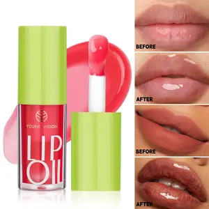 Summer Must-Have Moisturizing Hydrating Shiny Lip Balm for Long-Lasting Non-Sticky Care, Colorful Lip Gloss Reduces Lip Lines