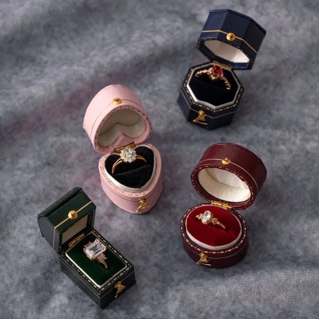 Vintage Style Ring Boxes Vintage Style Ring Boxes