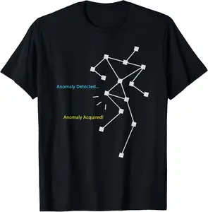 100%cotton Anomaly Detected SLS Ghost Hunting - Funny Paranormal T-Shirt