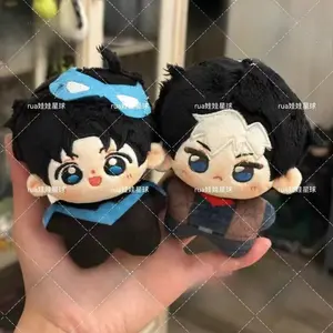 10cm Anime Grayson Todd Kawaii Cosplay Soft Cotton Doll Starfish Body Cartoon Mini Keyring Props Plushies Toy Figures Fans Gift
