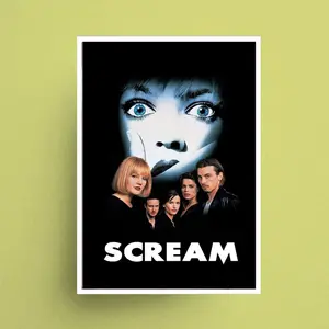 Scream 1996 Movie poster, Halloween film poster