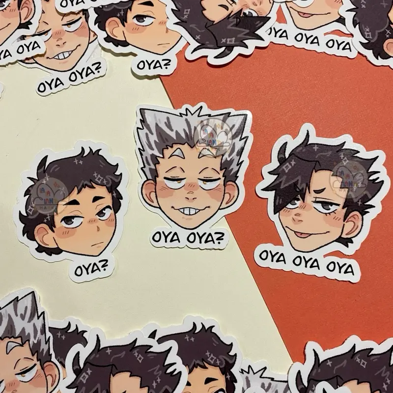 Volleyball Anime Stickers