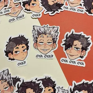 Volleyball Anime Stickers